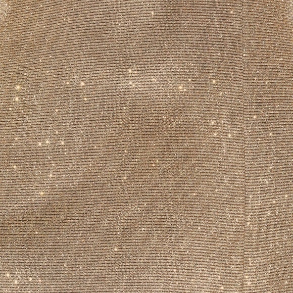 Lulus Metalic Gold Glitter Mermaid Maxi Dress - Picture 5 of 7